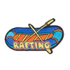 Rafting Embroidered Patches