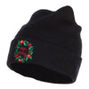 Warm Wishes Embroidered Long Beanie