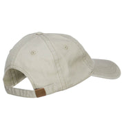 Scaredy Cat Embroidered Washed Cap