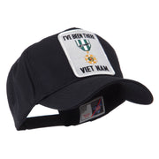 Retired Embroidered Military Patch Cap