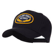 Retired Embroidered Military Patch Cap