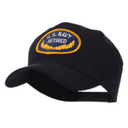 Retired Embroidered Military Patch Cap