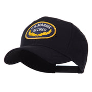 Retired Embroidered Military Patch Cap