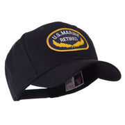 Retired Embroidered Military Patch Cap