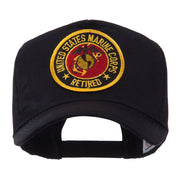 Retired Embroidered Military Patch Cap