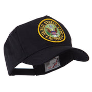 Retired Embroidered Military Patch Cap