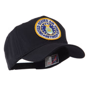 Retired Embroidered Military Patch Cap