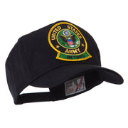 Retired Embroidered Military Patch Cap