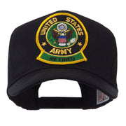 Retired Embroidered Military Patch Cap