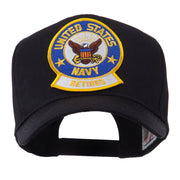 Retired Embroidered Military Patch Cap