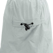 Walking The Dog Embroidered Men's UV 50+ Drawstring Flap Cap - Grey OSFM