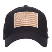 Desert American Flag Patched Cap