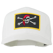 Jolly Roger Scarf Skull Patched Cap