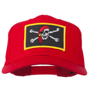 Jolly Roger Scarf Skull Patched Cap