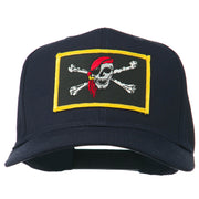 Jolly Roger Scarf Skull Patched Cap