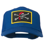 Jolly Roger Scarf Skull Patched Cap