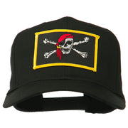 Jolly Roger Scarf Skull Patched Cap