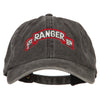 1st Ranger Bn Embroidered Washed Cotton Twill Cap