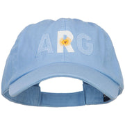 Argentina Embroidered Low Profile Cap