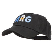 Argentina Embroidered Low Profile Cap