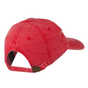 Racing Checkered Flag Embroidered Cap