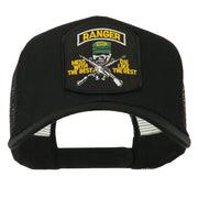 US Army Ranger Patched Mesh Back Cap