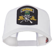 US Army Ranger Patched Mesh Back Cap