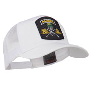 US Army Ranger Patched Mesh Back Cap