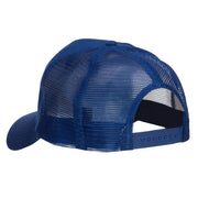 Missouri State Flag Patched Mesh Cap