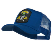 US Army Ranger Patched Mesh Back Cap