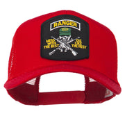 US Army Ranger Patched Mesh Back Cap