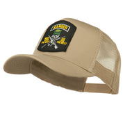 US Army Ranger Patched Mesh Back Cap