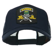 US Army Ranger Patched Mesh Back Cap