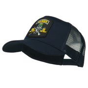 US Army Ranger Patched Mesh Back Cap