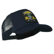 US Army Ranger Patched Mesh Back Cap