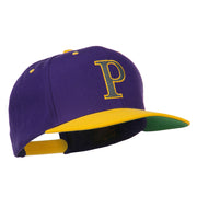 Greek Alphabet RHO Embroidered Two Tone Cap