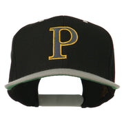 Greek Alphabet RHO Embroidered Two Tone Cap