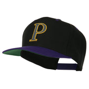 Greek Alphabet RHO Embroidered Two Tone Cap