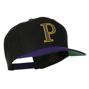 Greek Alphabet RHO Embroidered Two Tone Cap