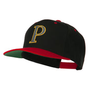 Greek Alphabet RHO Embroidered Two Tone Cap