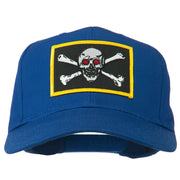 Red Eye Skull Choppers Patched Cap