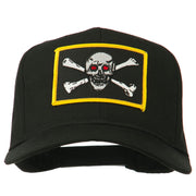 Red Eye Skull Choppers Patched Cap