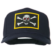 Red Eye Skull Choppers Patched Cap