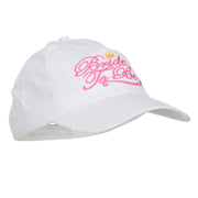 Bride To Be Embroidered Washed Ball Cap