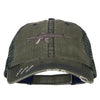 CAR-15 Rifle Embroidered Low Profile Mesh Cap