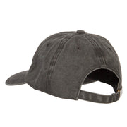 Arizona with Map Outline Embroidered Washed Cotton Twill Cap