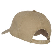 Arizona with Map Outline Embroidered Washed Cotton Twill Cap