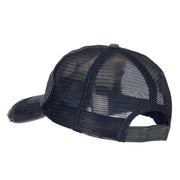 CAR-15 Rifle Embroidered Low Profile Mesh Cap