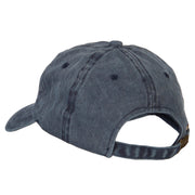 Arizona with Map Outline Embroidered Washed Cotton Twill Cap