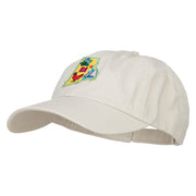 USA State Rhode Island Patched Low Profile Cap